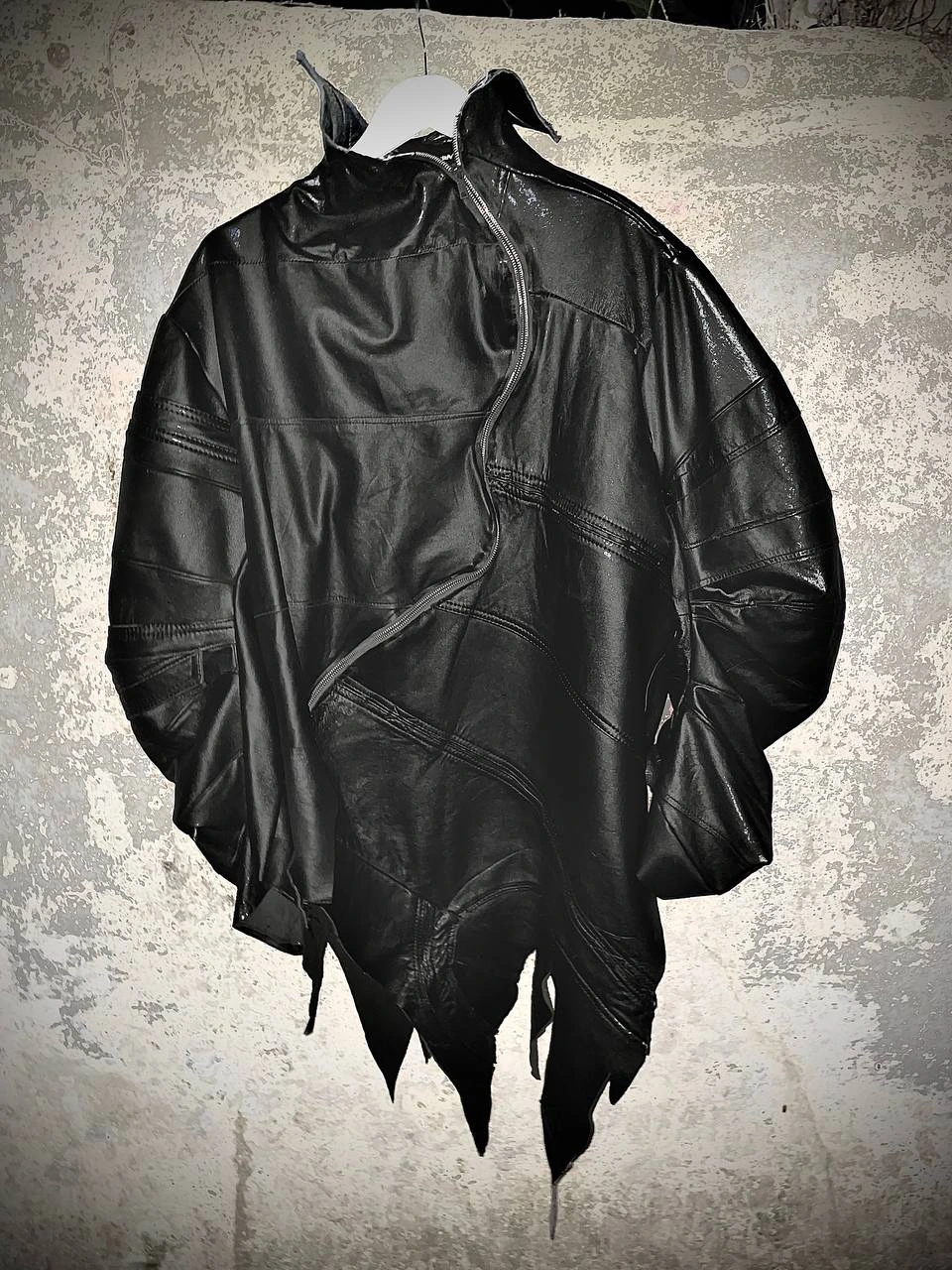 Leather jacket «angel cover», image 9